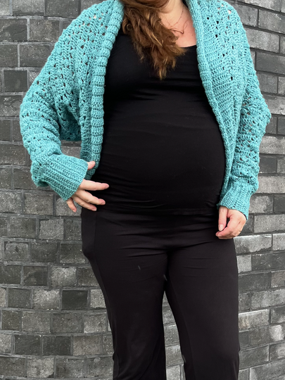Crochet Pattern Shrug "Elysian"