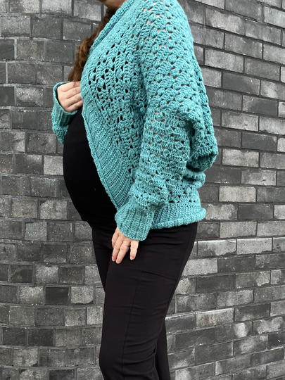 Crochet Pattern Shrug "Elysian"