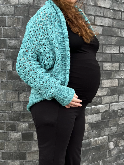 Crochet Pattern Shrug "Elysian"