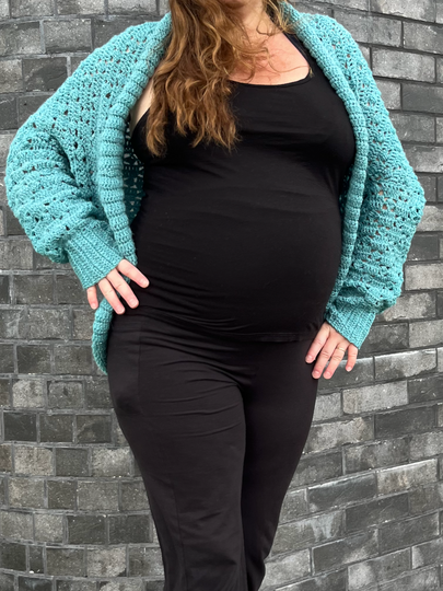 Crochet Pattern Shrug "Elysian"