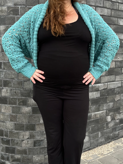 Crochet Pattern Shrug "Elysian"
