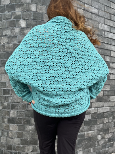 Häkelanleitung Shrug "Elysian"