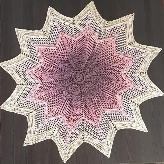 Anleitung Sternendecke "Phönix"