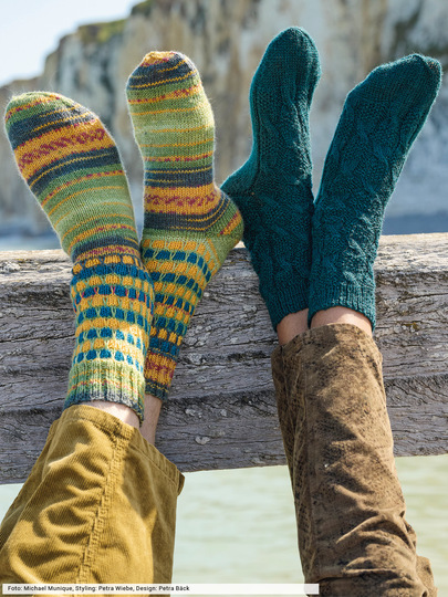 Herren- und Damensocken