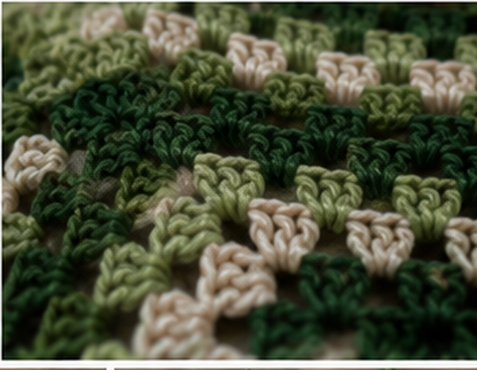 Granny Square Sweater Crochet Pattern "Woodland Thaw" PDF (English, US Term