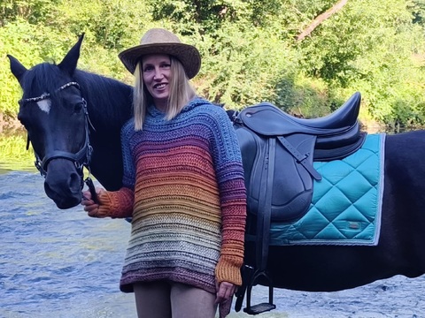 Häkelanleitung Ponchulli Howdy