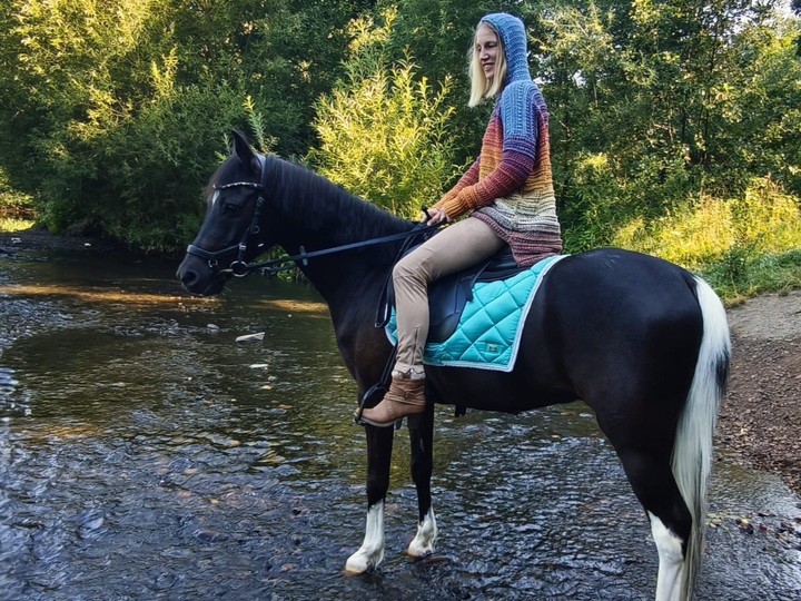 Häkelanleitung Ponchulli Howdy