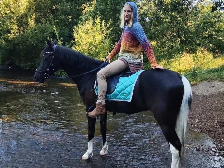 Häkelanleitung Ponchulli Howdy
