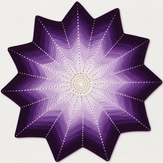 Anleitung Sternendecke "Sirius"