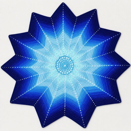 Anleitung Sternendecke "Sirius"