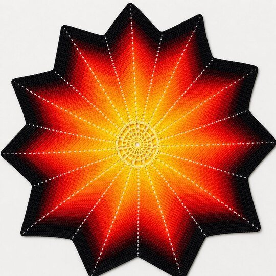 Anleitung Sternendecke "Sirius"