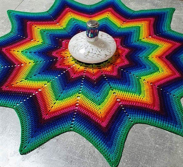Anleitung Sternendecke "Sirius"