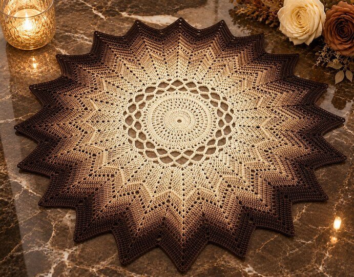 Anleitung Sternendecke "Star Light"