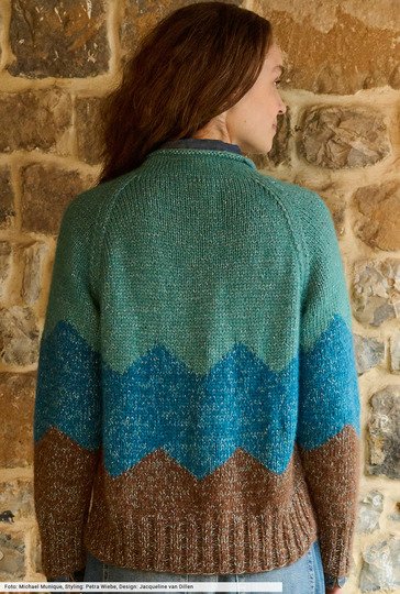 Pulli im Zackendesign