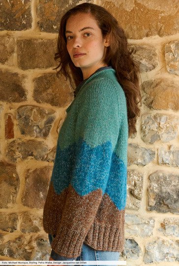 Pulli im Zackendesign