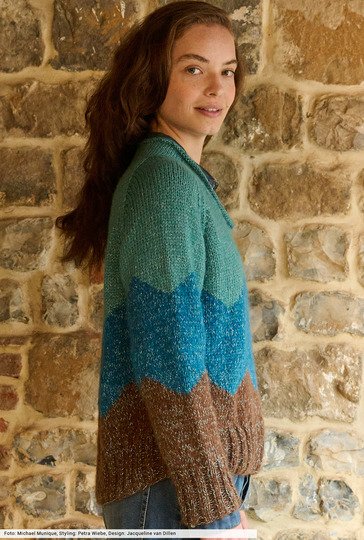 Pulli im Zackendesign