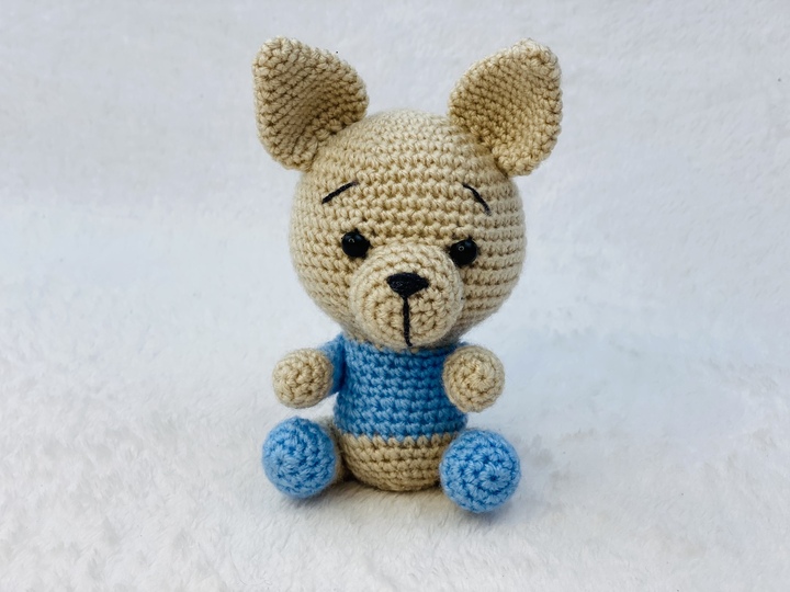 Crochet Dog Pattern, Small Puppy Pattern
