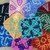 Umi - 10 Mosaic crochet squares