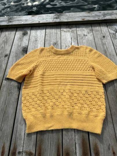 Crochet Pattern (English & German), Eloise Tee