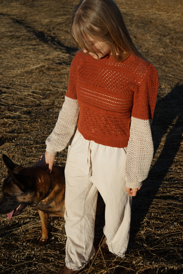 Crochet Pattern (English & German), Eloise Tee