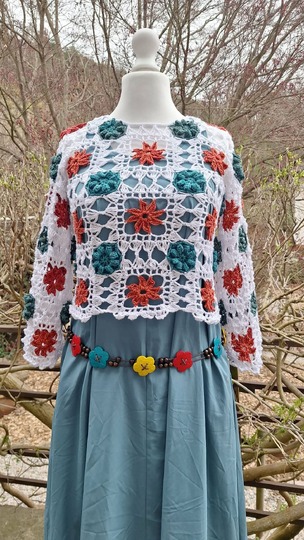 Häkelanleitung Dornröschen – Grannyshirt & Pullover