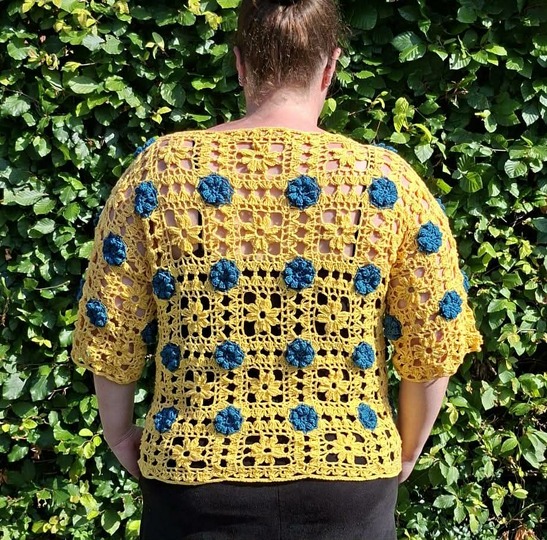 Häkelanleitung Dornröschen – Grannyshirt & Pullover