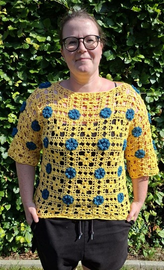 Häkelanleitung Dornröschen – Grannyshirt & Pullover