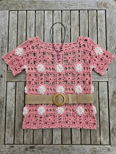 Häkelanleitung Dornröschen – Grannyshirt & Pullover