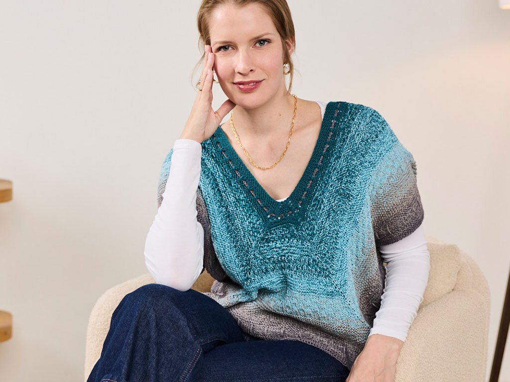 TUNIKA HENRIKE … AB HALSAUSSCHNITT GESTRICKT - Bild 3