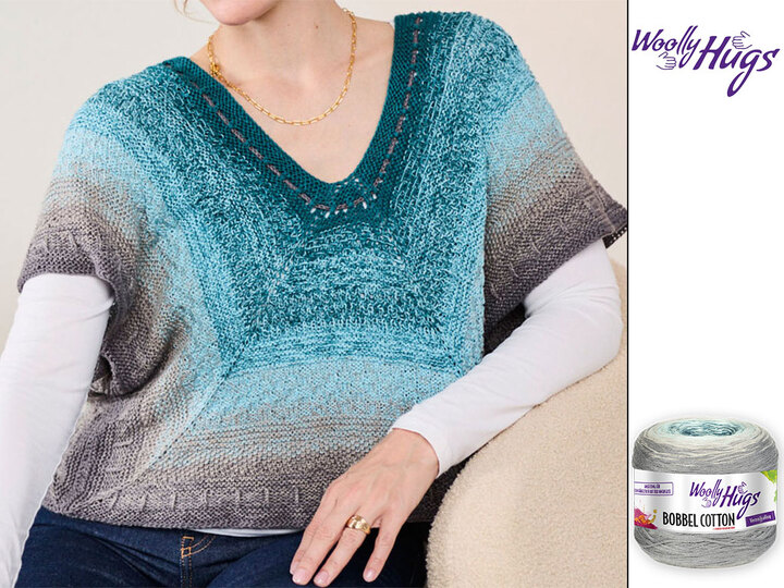 TUNIKA HENRIKE … AB HALSAUSSCHNITT GESTRICKT