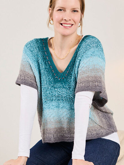 TUNIKA HENRIKE … AB HALSAUSSCHNITT GESTRICKT