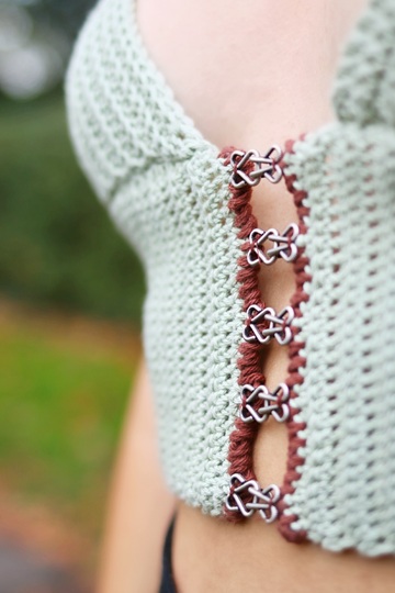 Bralette Sommertop "Bella", alle Größen, made-to-measure