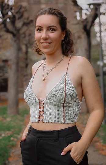 Bralette Sommertop "Bella", alle Größen, made-to-measure