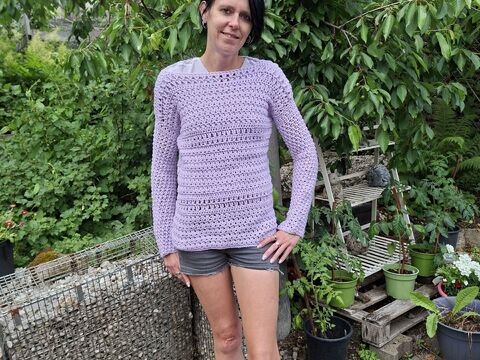 Häkelanleitung Pullover "playful"