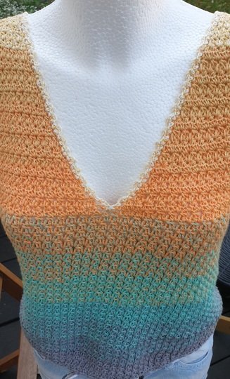 Häkelanleitung: Sunset-Romantik | Nahtloses Spiral-Top & Boho-Shirt
