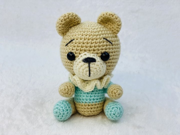 Häkelanleitung Kleiner Bär , Amigurumi Bär Häkelanleitung