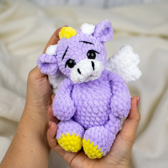 Crochet Pattern Angel and Devil Dragon – Amigurumi Dragon