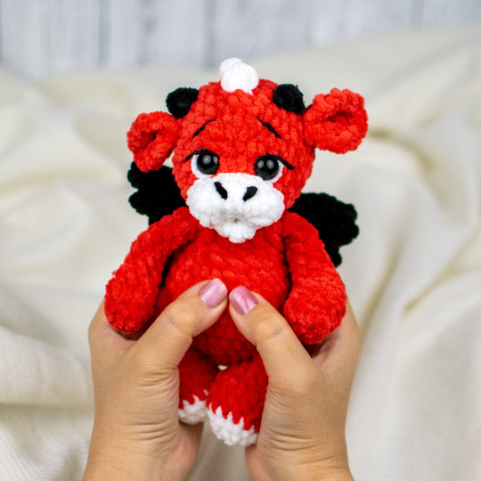 Häkelanleitung Engel- und Teufelsdrache – Amigurumi Drache häkeln