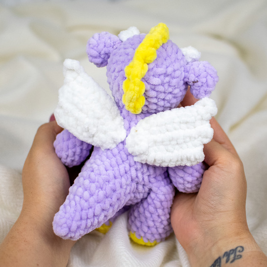 Häkelanleitung Engel- und Teufelsdrache – Amigurumi Drache häkeln