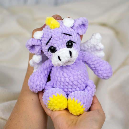 Häkelanleitung Engel- und Teufelsdrache – Amigurumi Drache häkeln