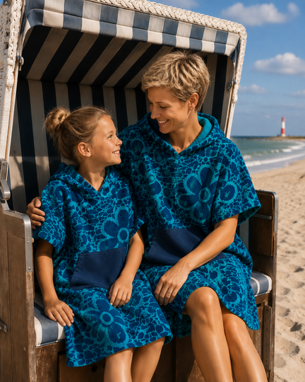 Sewing Pattern Bath Poncho HOSTA – Cozy Bath Poncho from XXS to XL
