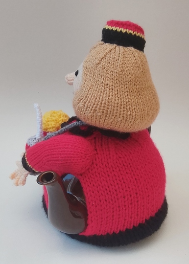Cinema Usherette Tea Cosy Knitting Pattern from TeaCosyFolk
