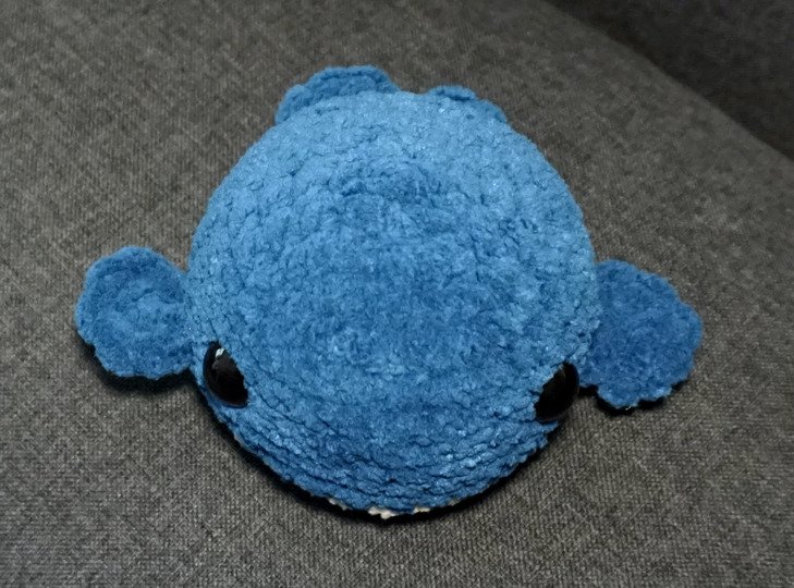 Crochet Pattern: Fluffin the Whale!