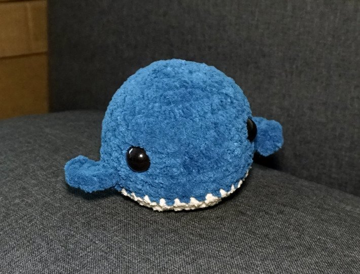 Crochet Pattern: Fluffin the Whale!