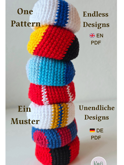 Easy Hacky Sack Crochet Pattern PDF | Sensory Ball | Stress Ball | Beginner