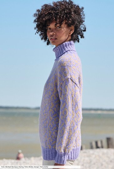 Pulli im Tierfellmuster