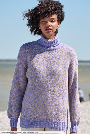 Pulli im Tierfellmuster