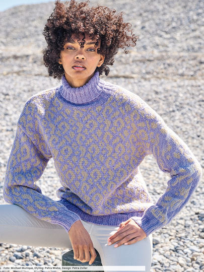Pulli im Tierfellmuster