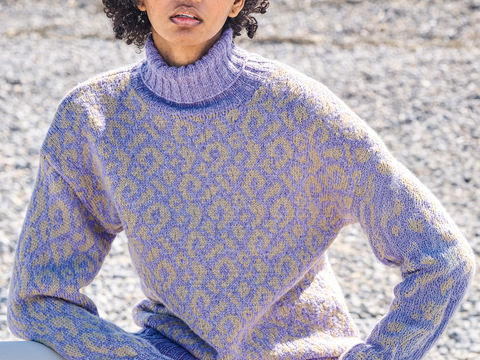 Pulli im Tierfellmuster