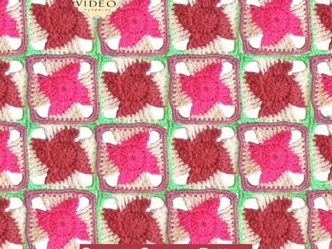 Pinwheel Boho Granny Square Pattern